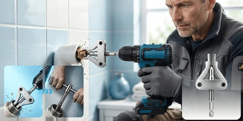 Universeller Abzieher für beschädigte Rohre – Effektiver Schraubenausdreher für Wasserrohre und Gewinde