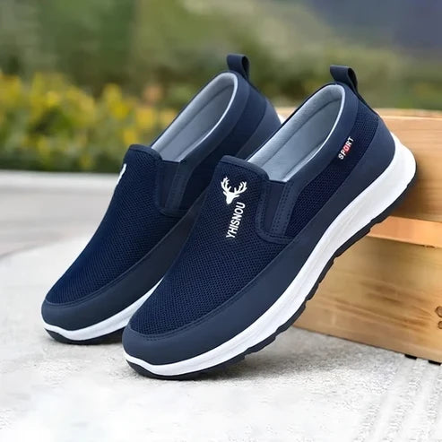 Klassische, leichte Herren-Bootsschuhe – Bequeme, lässige Slip-On-Loafer