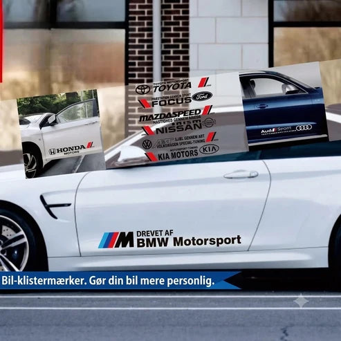 Personalisierter Autoaufkleber – Perfekt zum Abdecken von Kratzern