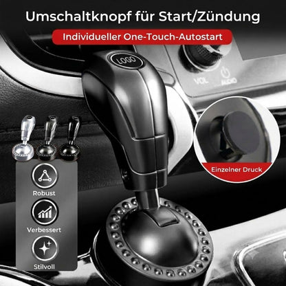 Auto Start/Stopp Kippschalter – Dekorative Startknopf-Abdeckung