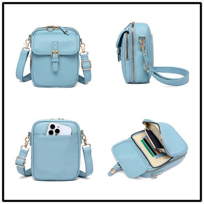 Damen-Kleine-Kasten-Umhängetasche – Elegante Kasten-Schultertasche