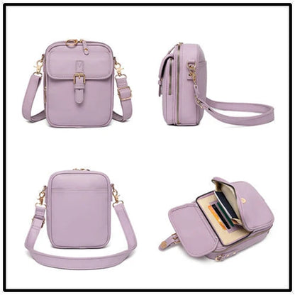 Damen-Kleine-Kasten-Umhängetasche – Elegante Kasten-Schultertasche