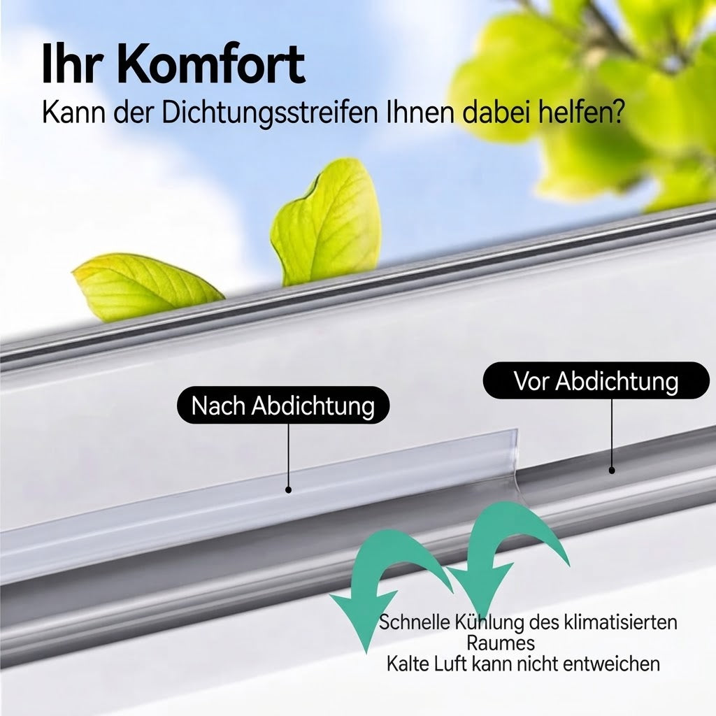 5-Meter-Türdichtung – Effizienter Schutz vor Staub, Insekten und Lärm