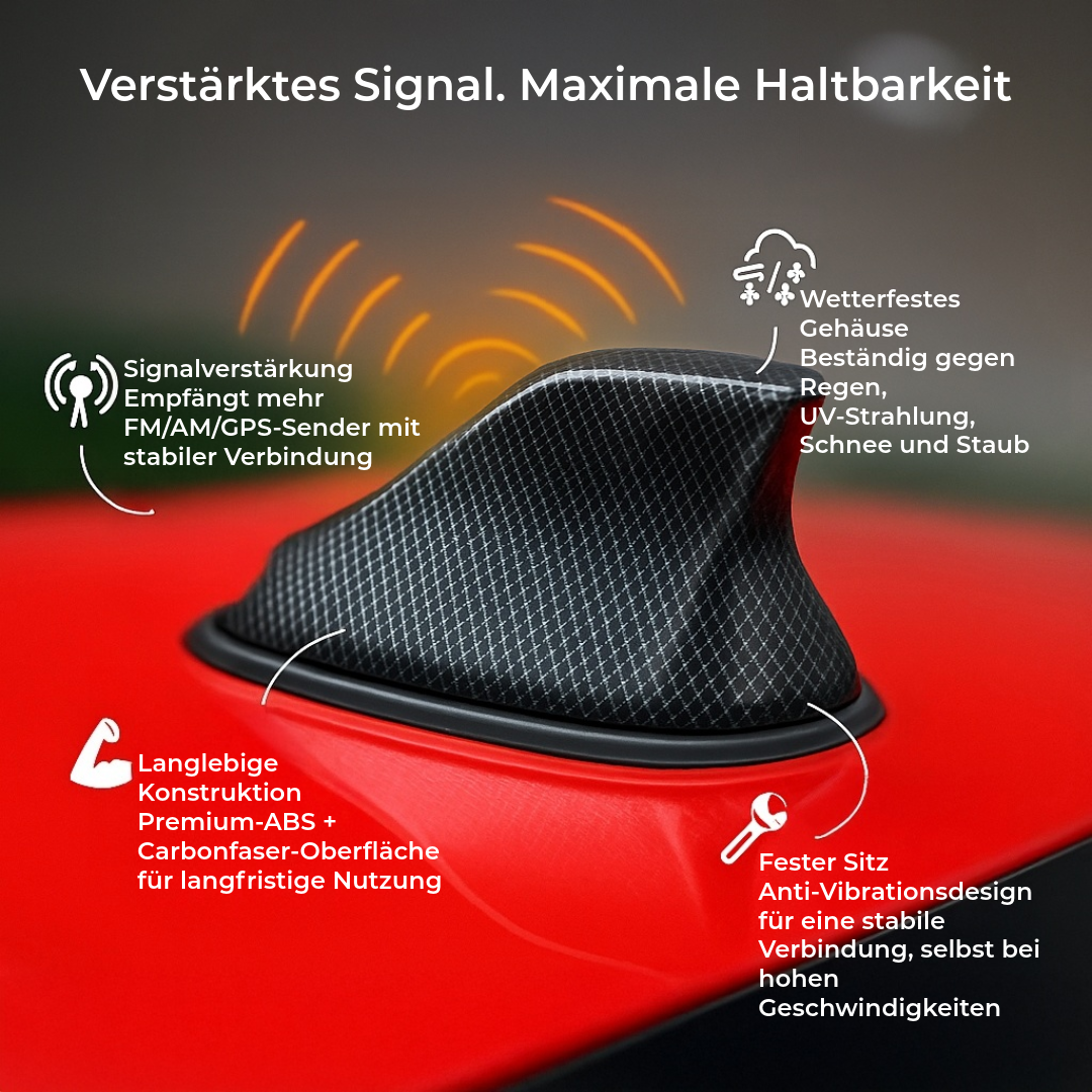 Shark Autoantennenverstärker – überlegener Radioempfang