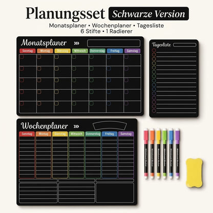 Magnetischer Familienplaner – Monats-, Wochen- und Tagesplaner