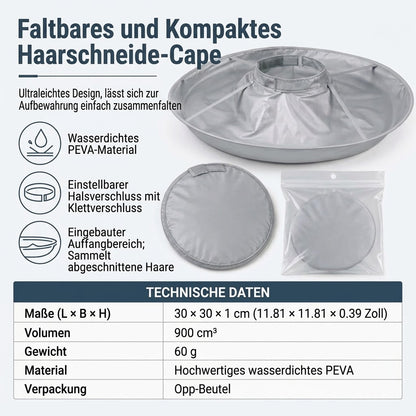 Wasserdichte Schneidabdeckung mit Staubschutz – Zusammenklappbarer Staubschutz im Regenschirm-Design für den Heimgebrauch