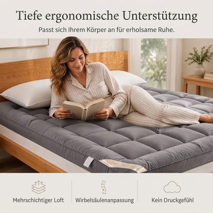 Weiche gesteppte Rollmatratze