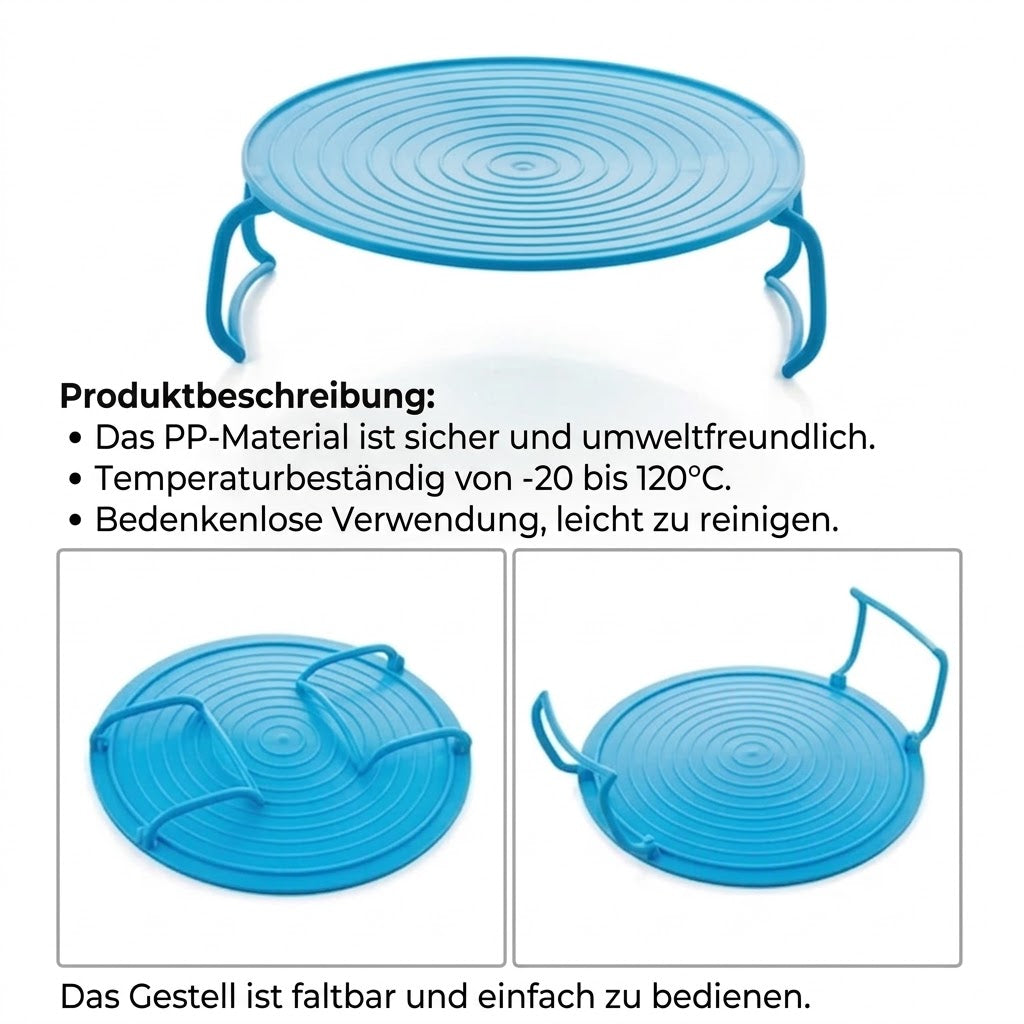 Faltbares Mikrowellentablett