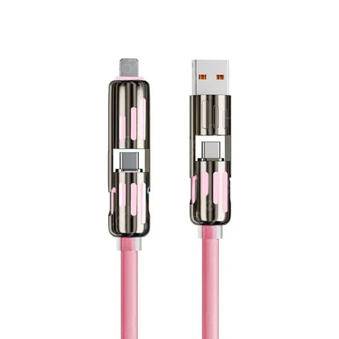 4-in-1 USB-Schnellladekabel