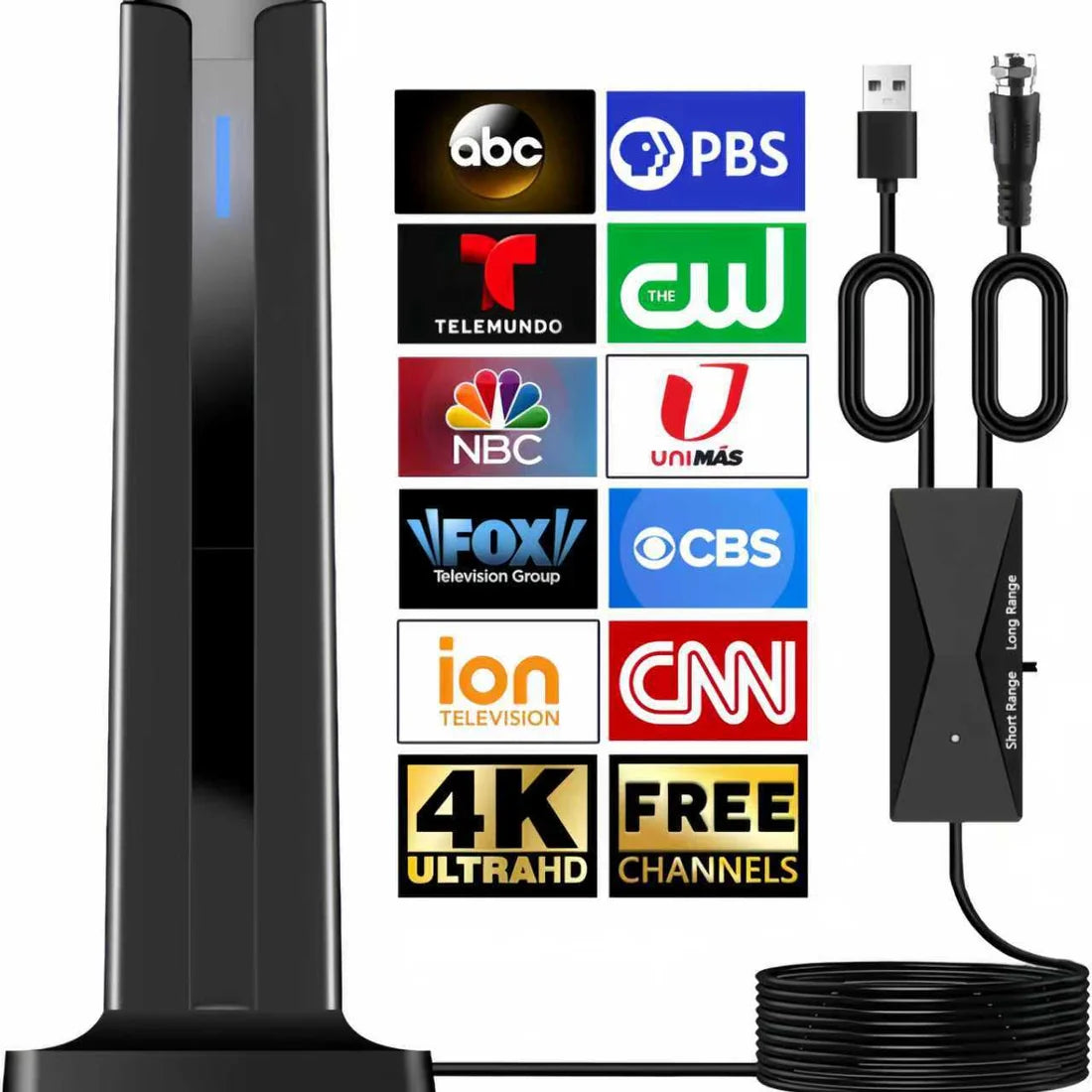4K / 1080P HD-Zimmerantenne für Fernseher