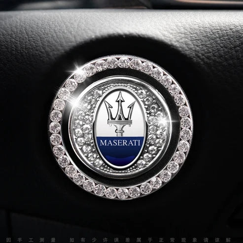 Eleganter Zierring für den Motorstartknopf