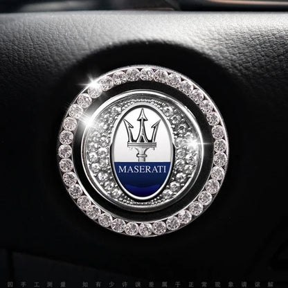 Eleganter Zierring für den Motorstartknopf