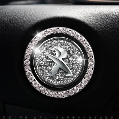 Eleganter Zierring für den Motorstartknopf