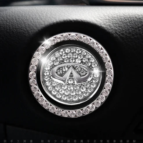 Eleganter Zierring für den Motorstartknopf