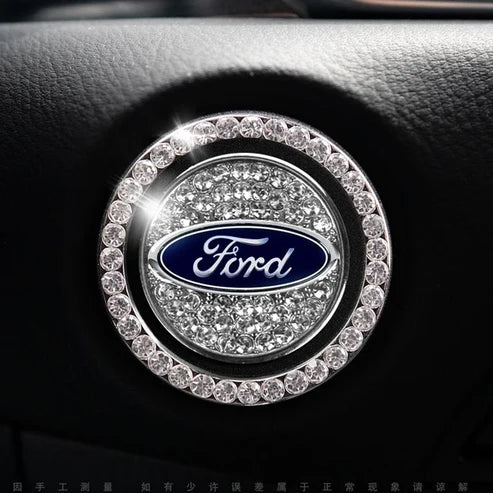 Eleganter Zierring für den Motorstartknopf
