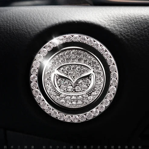 Eleganter Zierring für den Motorstartknopf