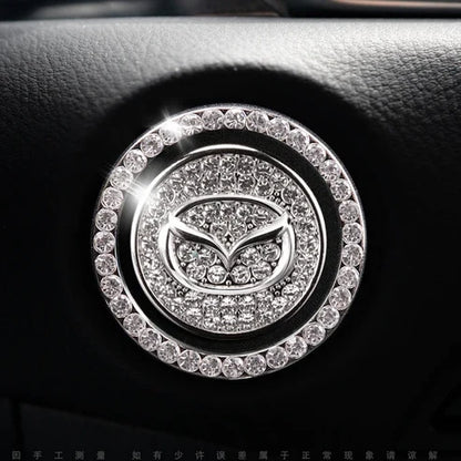 Eleganter Zierring für den Motorstartknopf