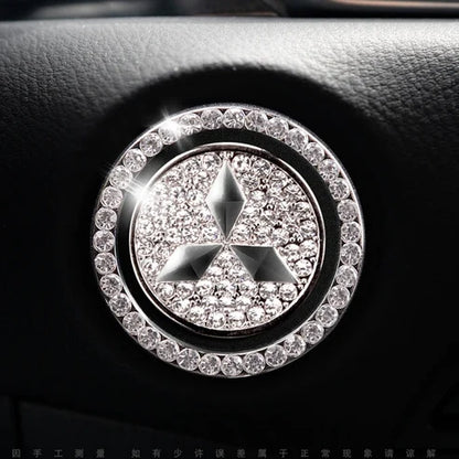 Eleganter Zierring für den Motorstartknopf