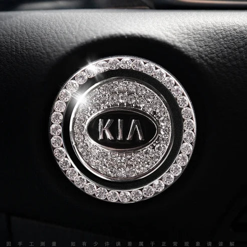 Eleganter Zierring für den Motorstartknopf
