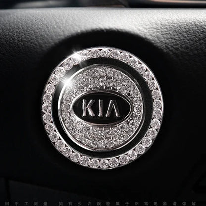 Eleganter Zierring für den Motorstartknopf