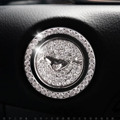 Eleganter Zierring für den Motorstartknopf