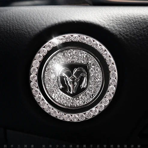 Eleganter Zierring für den Motorstartknopf