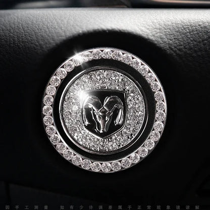 Eleganter Zierring für den Motorstartknopf