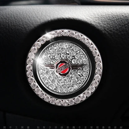 Eleganter Zierring für den Motorstartknopf