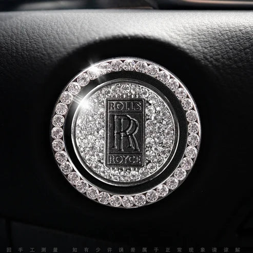 Eleganter Zierring für den Motorstartknopf