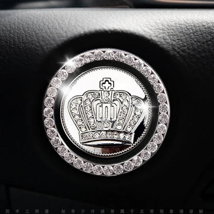 Eleganter Zierring für den Motorstartknopf
