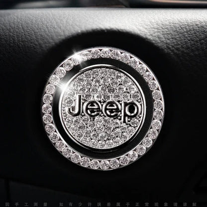 Eleganter Zierring für den Motorstartknopf
