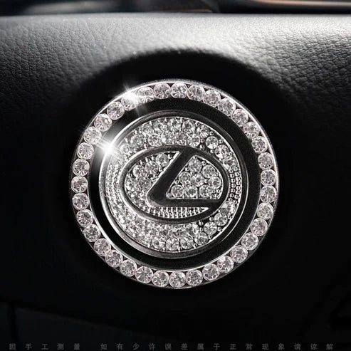 Eleganter Zierring für den Motorstartknopf