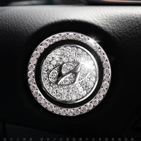 Eleganter Zierring für den Motorstartknopf