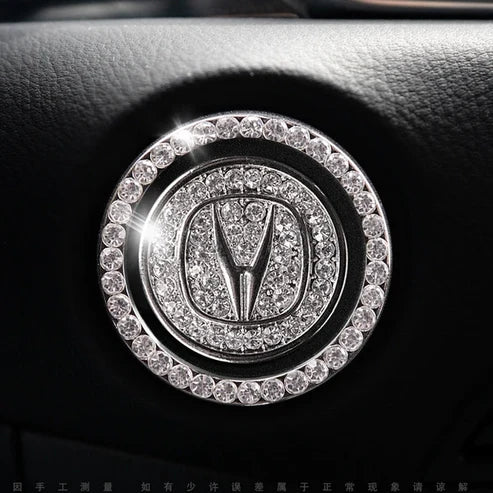 Eleganter Zierring für den Motorstartknopf