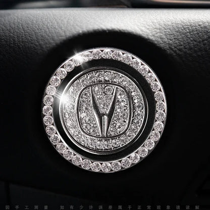 Eleganter Zierring für den Motorstartknopf
