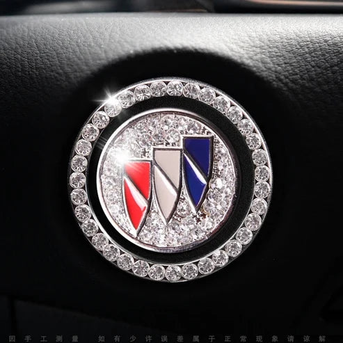 Eleganter Zierring für den Motorstartknopf