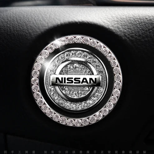 Eleganter Zierring für den Motorstartknopf
