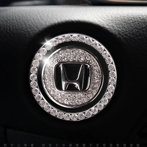 Eleganter Zierring für den Motorstartknopf