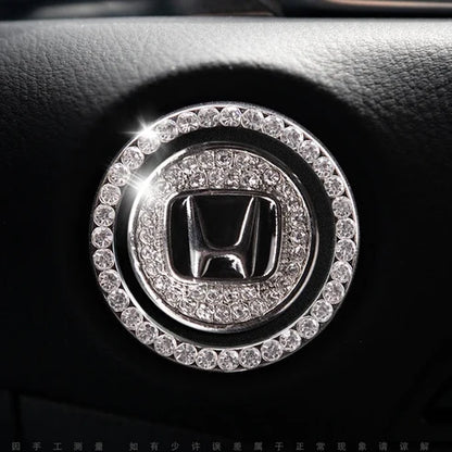 Eleganter Zierring für den Motorstartknopf