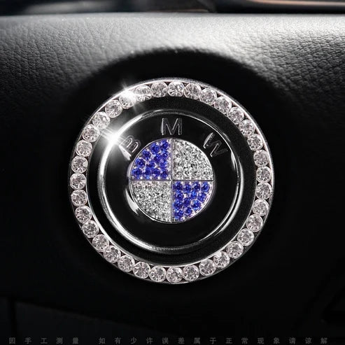 Eleganter Zierring für den Motorstartknopf