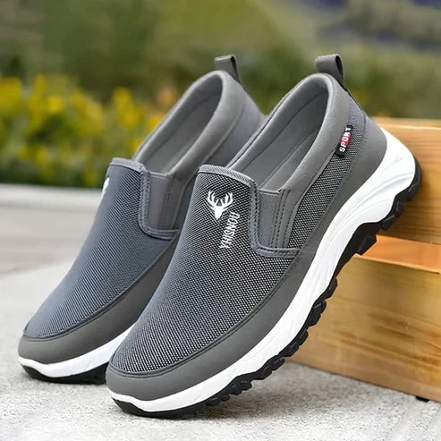 Klassische, leichte Herren-Bootsschuhe – Bequeme, lässige Slip-On-Loafer