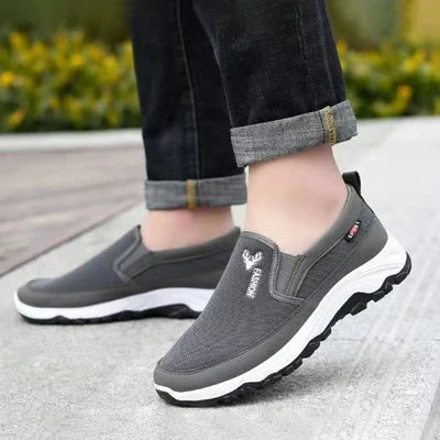 Klassische, leichte Herren-Bootsschuhe – Bequeme, lässige Slip-On-Loafer