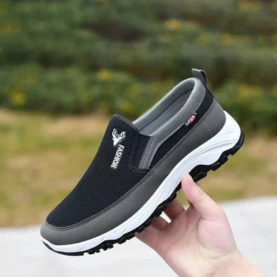 Klassische, leichte Herren-Bootsschuhe – Bequeme, lässige Slip-On-Loafer