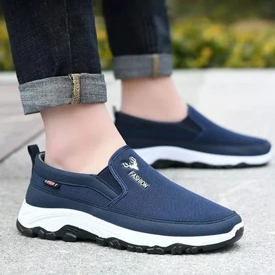 Klassische, leichte Herren-Bootsschuhe – Bequeme, lässige Slip-On-Loafer