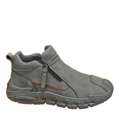 Herren-Wanderschuhe mit seitlichem Reißverschluss – Langlebige Outdoor-Trekking-Schuhe