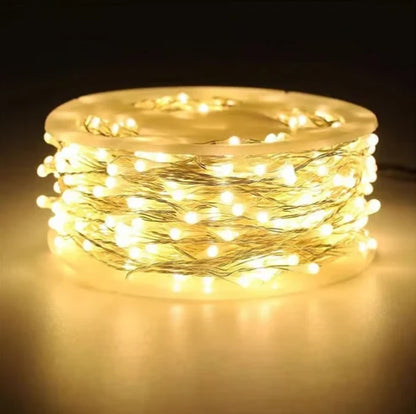 LED-Kupferdraht-Lichterkette mit Büschel-Effekt