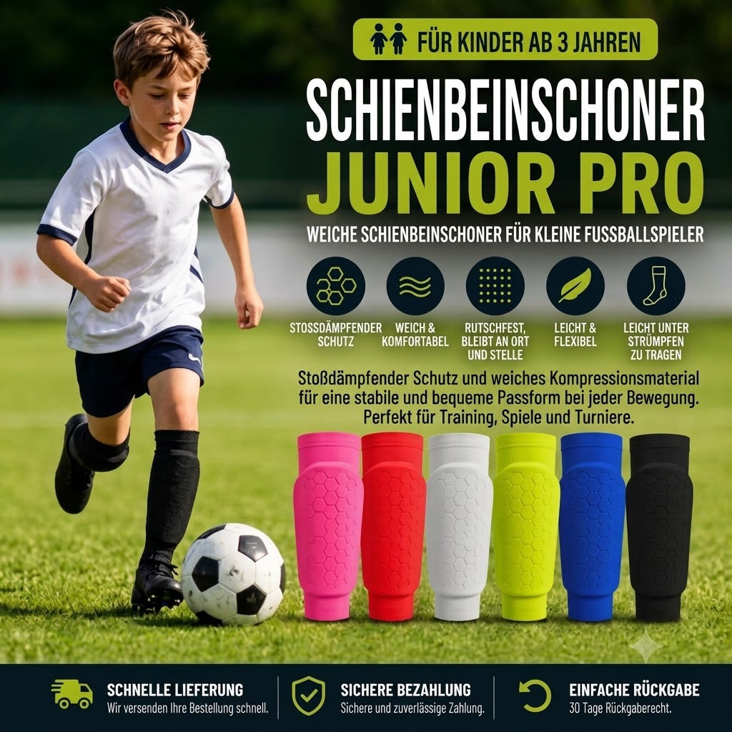 Professionelle Schienbeinschoner für Jugendliche