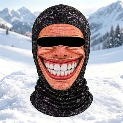 Lustige und ultra-realistische Skimaske / Sturmhaube