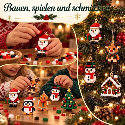 Weihnachtliches Bauen – Baue jeden Tag eine neue Weihnachtsfigur bis Heiligabend.