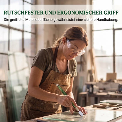 Professioneller Diamant-Glasschneider – Schneidrad aus gehärteter Legierung